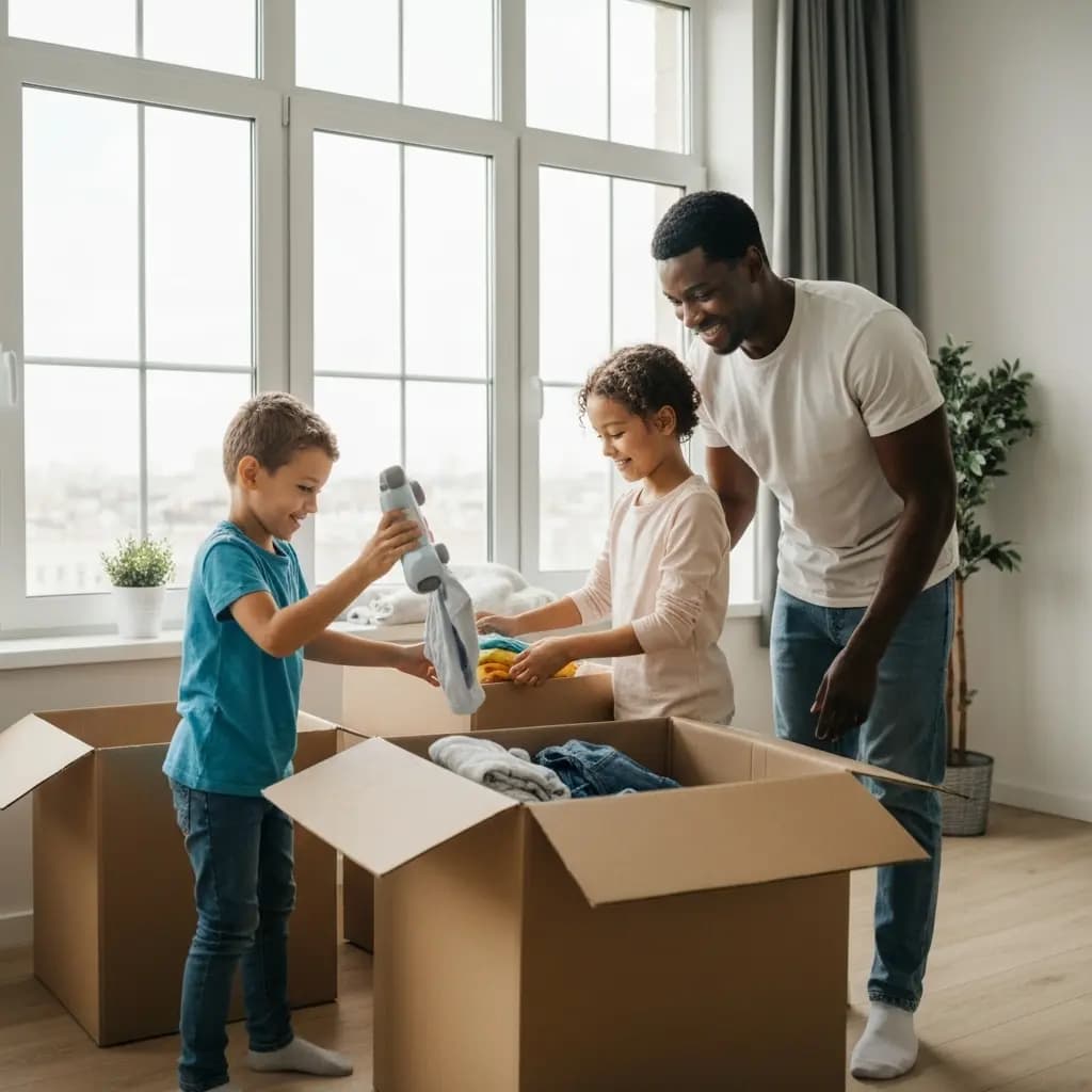 Sarah's family moved in!